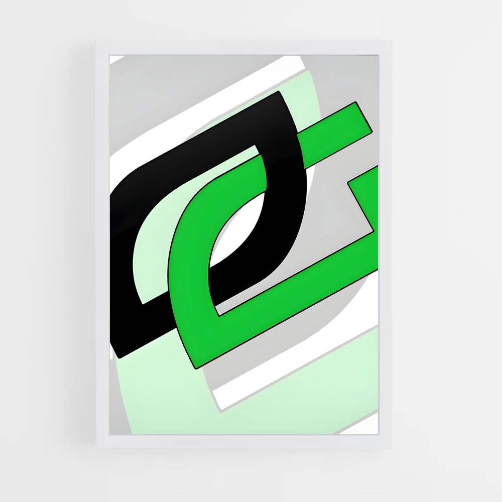 Poster Optic Vibes – affiche Esports (vue 3)